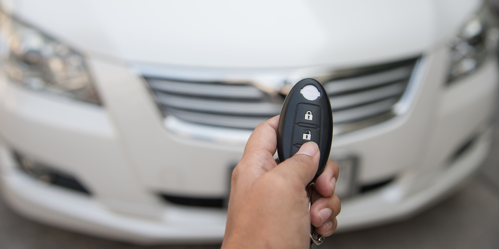 Car Key Fob And Car