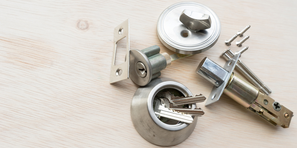 Disassembled Lock