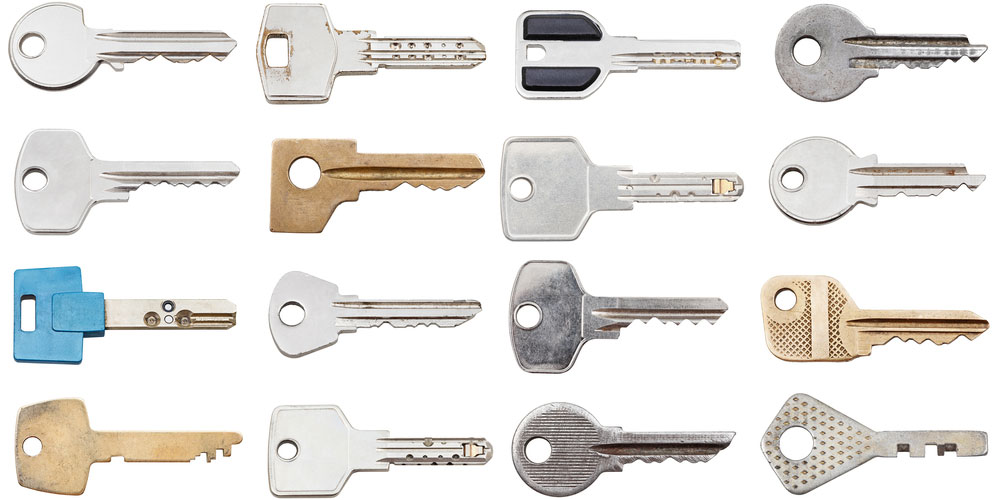 Types Of Keys For Locks