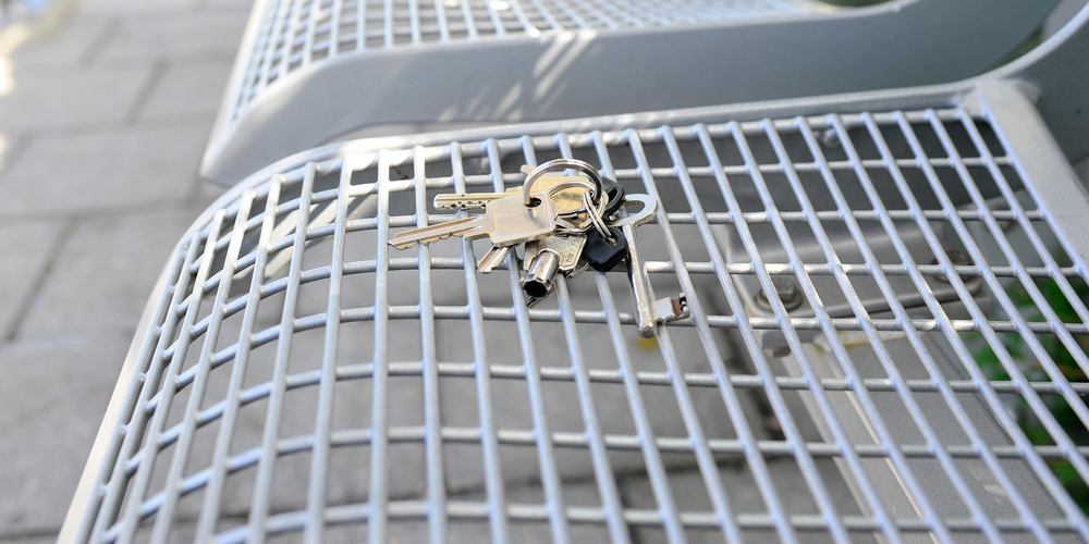 Lost Keys On Bench
