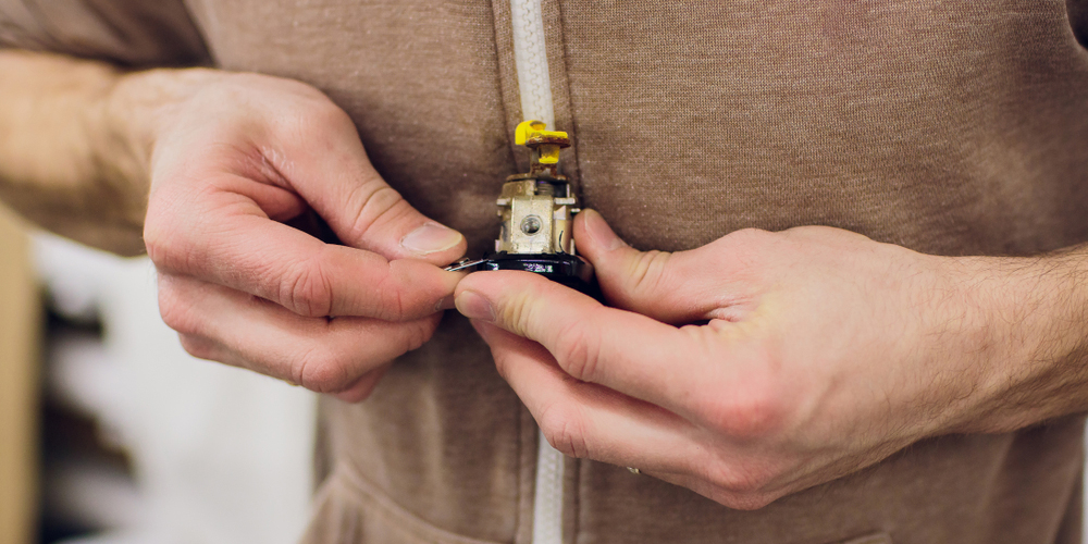 Man Holding Car Lock Cylinder