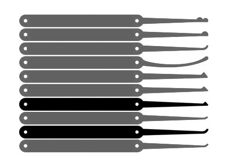 ENG-008) Lockpicking - How to single pin pick a Louis Vuitton lock - Single  Pin Picked 